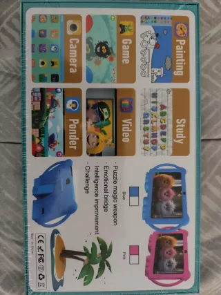 Funda y Tablet Infantil Rosa con Asa