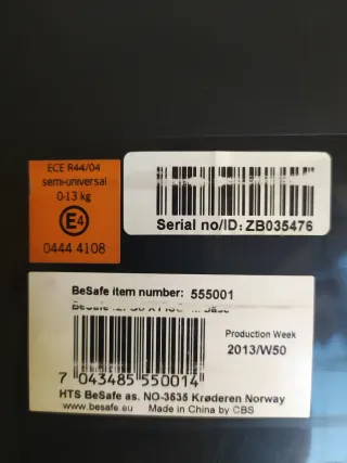 Base Isofix BeSafe iZi Go X1