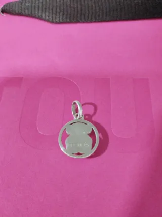 Colgante TOUS Camille Plata y  Cuarzo Blanco