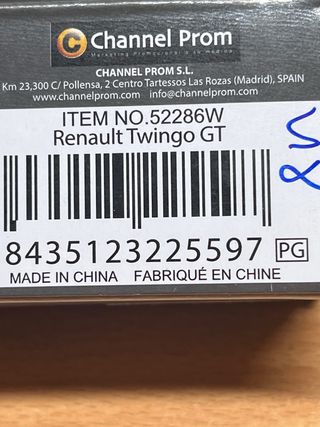 Coche Super 9 Renault Twingo GT 1:60