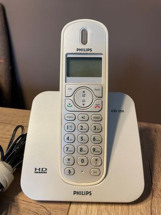 Teléfono Inalámbrico Philips CD 250 Blanco