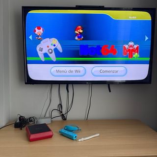 Consola Nintendo Wii Mini 128GB Roja