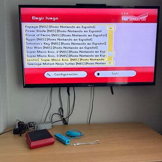 Consola Nintendo Wii Mini 128GB Roja