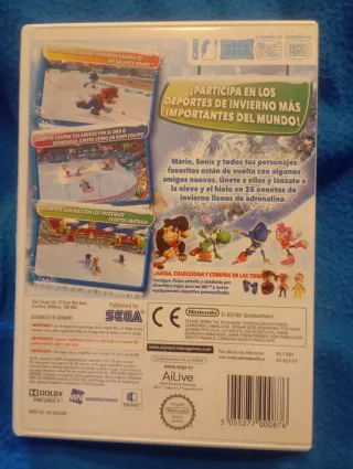 Mario & Sonic Juegos Olímpicos Invierno Wii