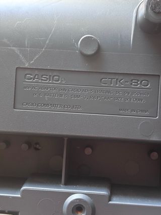 Teclado Casio CTK-80