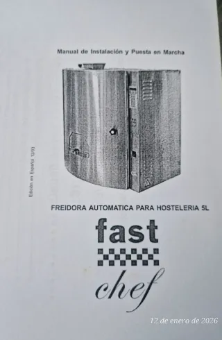 Freidora Automática Fast Chef sin humos