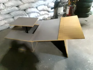 Mueble camper pafurgoneta colchones nuevos bisco