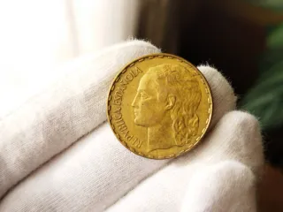 Moneda 1 peseta 1937 República española