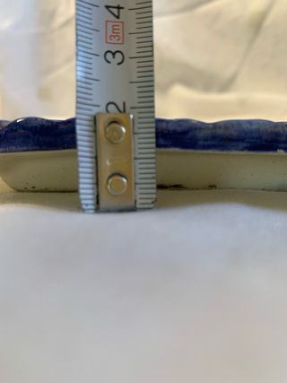 Cenicero de cerámica pintado a mano