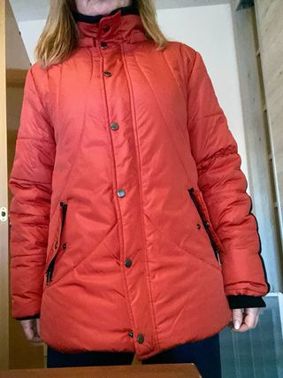 Parka Roja Mujer