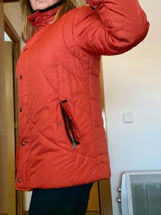 Parka Roja Mujer