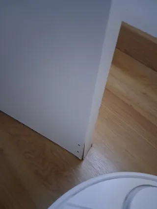 Consola blanca 77x77x39 cm