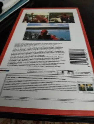 Película VHS Spiderman El Desafío del Dragón