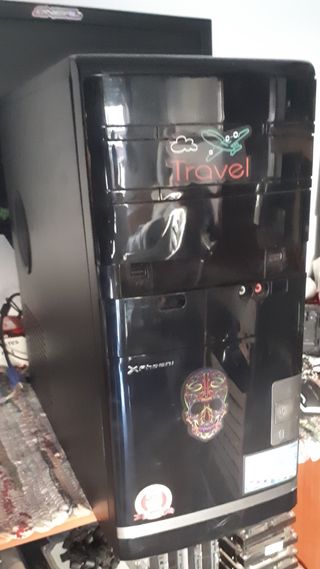 Caja Pc + Fuente + Dvd