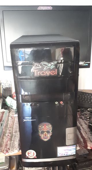 Caja Pc + Fuente + Dvd