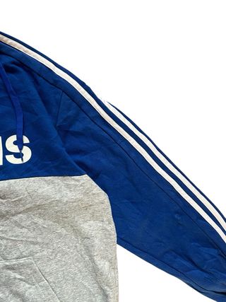 adidas Y2K Zip Hoodie Blue Grey – Classic Logo Pan