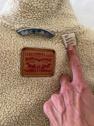 Cazadora Vaquera Levi's Borreguito