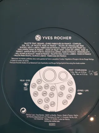 Palette Yves Rocher Viso Occhi Labbra