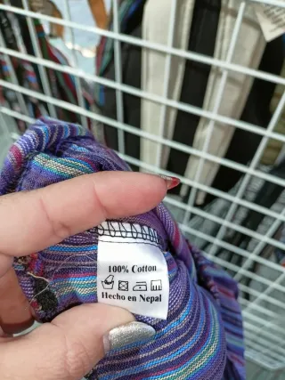 Pantalón rayas hippie talla única