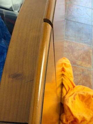 Mesa redonda extensible madera