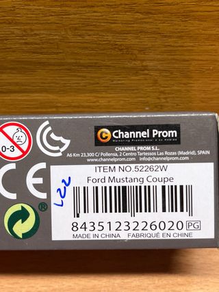 Coche Ford Mustang Coupe Super 9