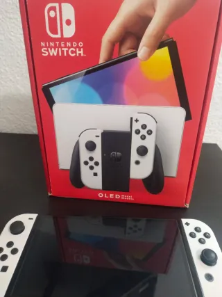 Nintendo Switch OLED Blanca