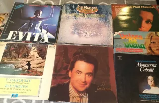 Lote Vinilos Clásica, Rock, Musicales