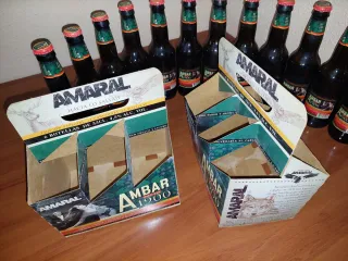 12 bottiglie di birra Ambar edizione Amaral