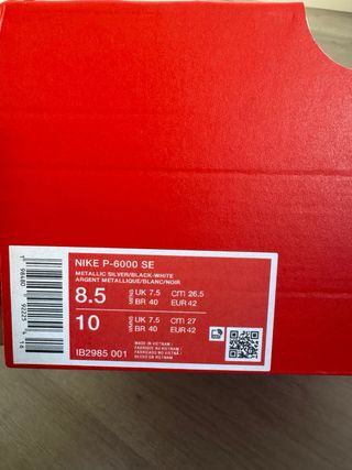 Zapatillas Nike P-6000 Talla 42