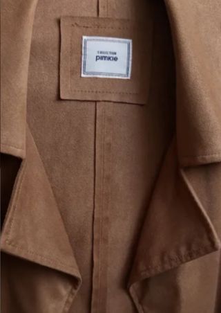 Chaqueta Biker Antelina camel