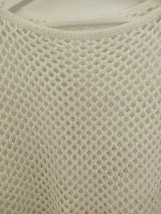 Jersey calado blanco talla 40-42