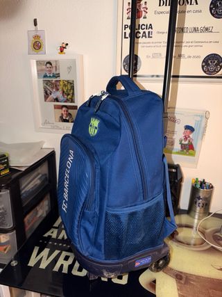 Mochila con Carro FC Barcelona