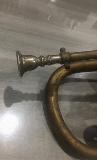 Corneta antigua Couesnon & Cie (París) – Modelo Nº 2 Exposition Universelle 1900 – Hors Concours