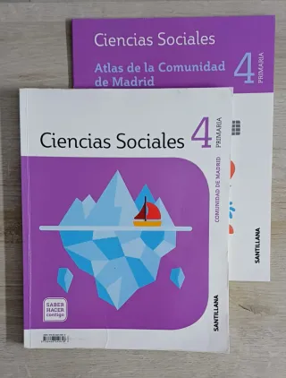 CIENCIAS SOCIALES MADRID 4 PRIMARIA SABER HACER...