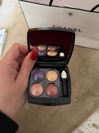 Chanel Les 4 Ombres boutons Paleta Sombras