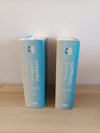 Diccionario Bilingüe Portugués-Español VOX 2 tomos