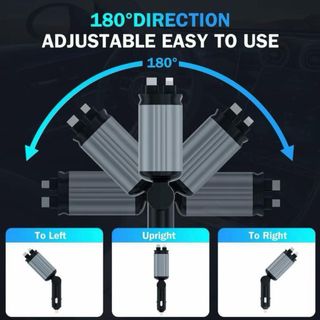 Cargador Coche 4 en 1 Retráctil