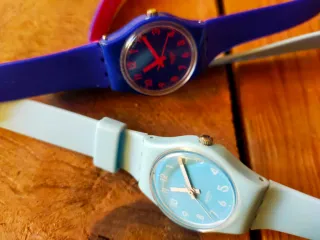 Orologio Swatch Azzurro e Blu