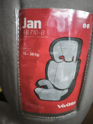 Silla elevador de coche de 15-36 kg