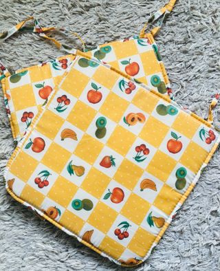 Cojines sillas Frutas Amarillas (2 unidades)