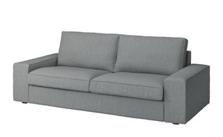 Sofá Ikea Kivik 3 plazas gris claro