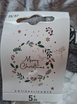 Zapatillas antideslizante de ir por casa. T.35-37