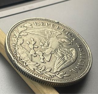 1 Peso México 1900 AM República Mexicana