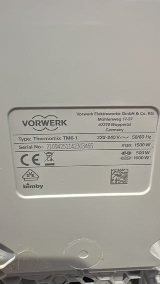 Bimby TM6 Vorwerk