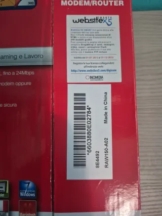 Modem Router ADSL Wireless Digicom 150N