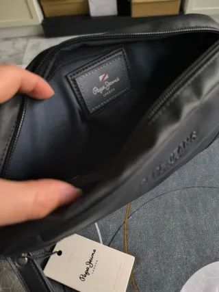 Bolso de mano Pepe Jeans negro