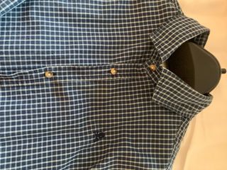 Camisa Scalpers cuadros azul Talla 39