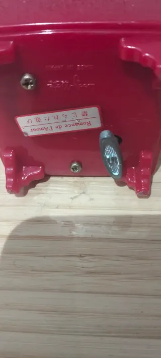 Joyero musical vintage