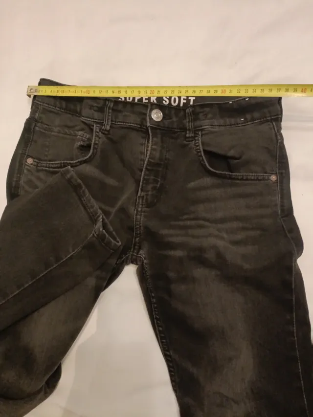 Pantalón vaquero Super Soft negro