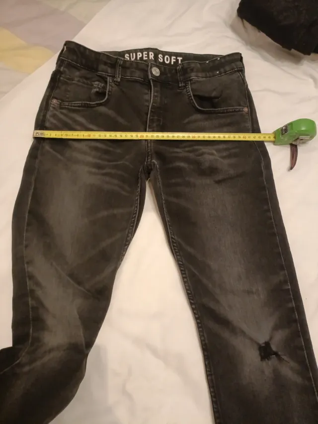 Pantalón vaquero Super Soft negro